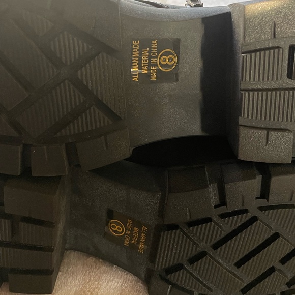 Brown Combat Boots - Picture 4 of 4